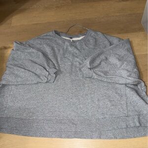 Oversized free people Crewneck size XS/S grey long sleeve comfy